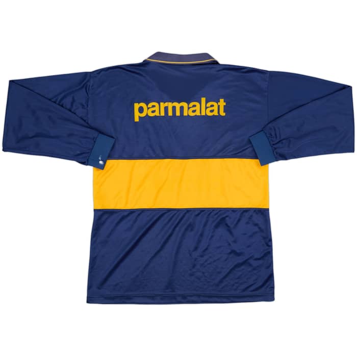 1992-93 Boca Juniors Cup Home L/S Shirt - 8/10 - (M/L)
