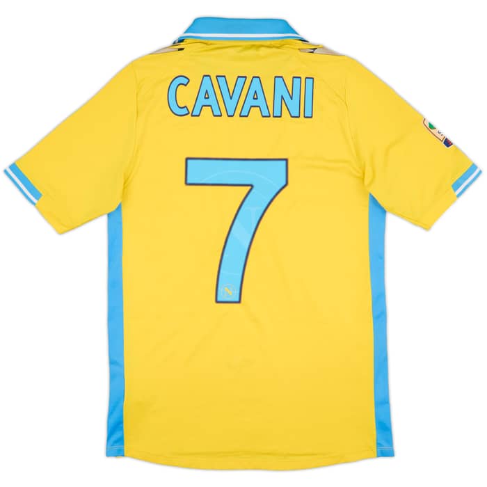 2011-12 Napoli Third Shirt Cavani #7 - 6/10 - (L)