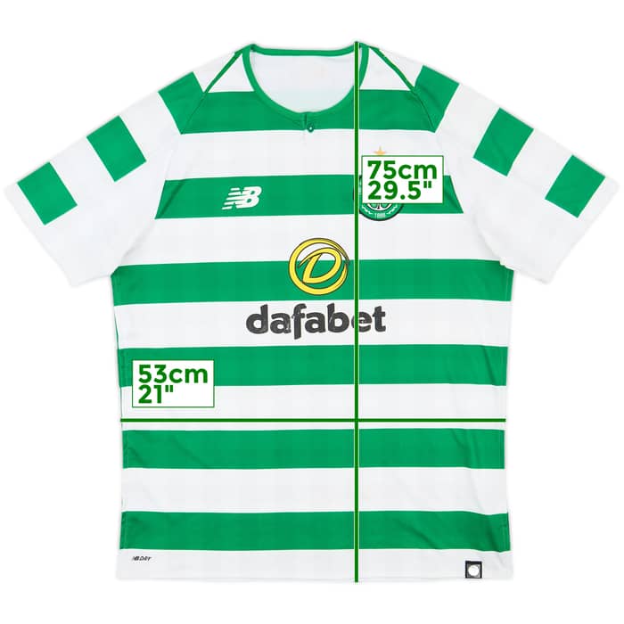 2018-19 Celtic Home Shirt - 5/10 - (L)