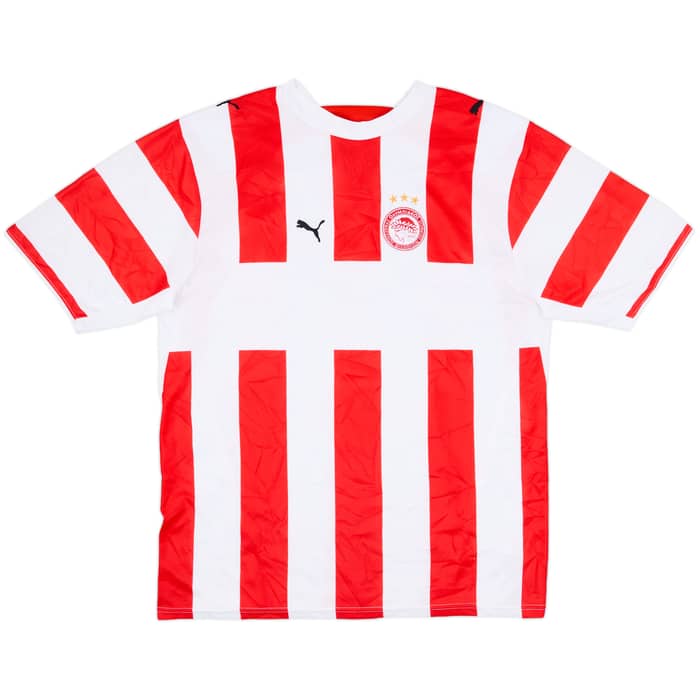 2006-07 Olympiakos Home Shirt - 8/10 - (L)