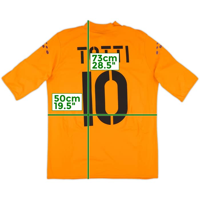 2003-04 Roma Third Shirt Totti #10 - 8/10 - (L)