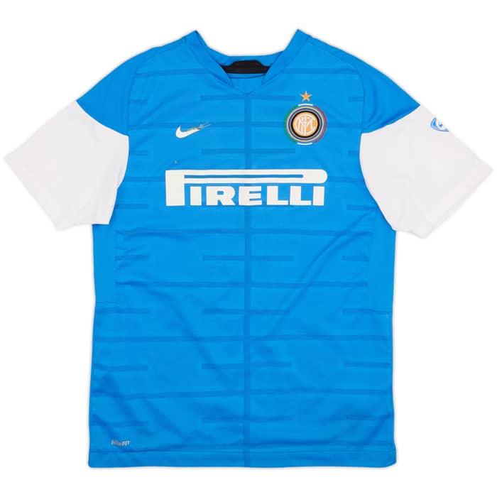 2009-10 Inter Milan Nike Training Shirt - 4/10 - (XL.Boys)