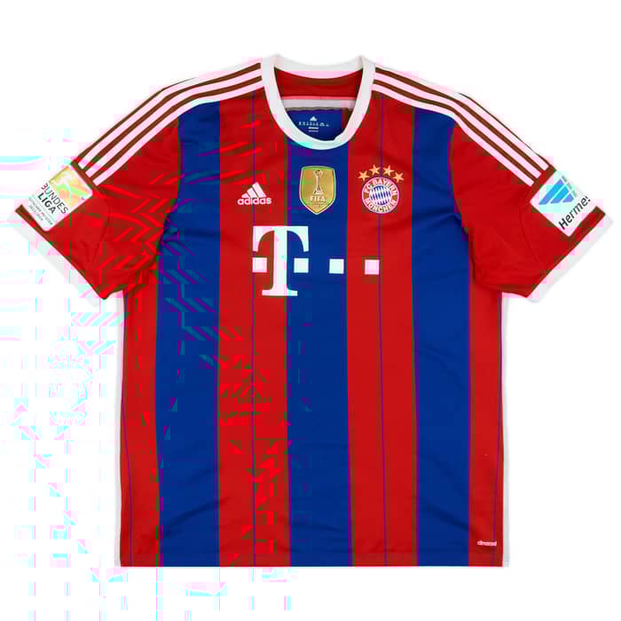 2014-15 Bayern Munich Home Shirt Lewandowski #9 - 3/10 - (XXL)