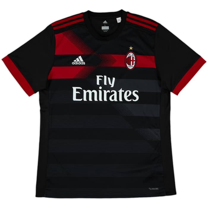 2017-18 AC Milan Third Shirt - 7/10 - (L)