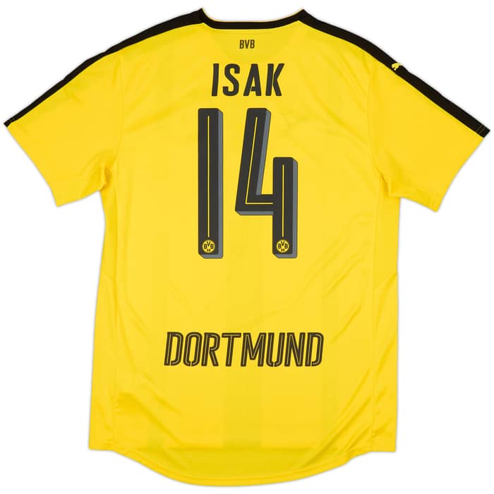 2016-17 Borussia Dortmund Home Shirt Isak #14 - 10/10 - (L)