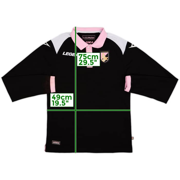 2011-12 Palermo Legea Polo L/S Shirt - 7/10 - (L)