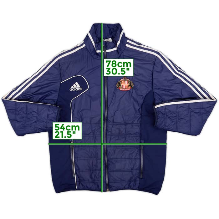 2012-13 Sunderland adidas Padded Bench Coat - 4/10 - (M)