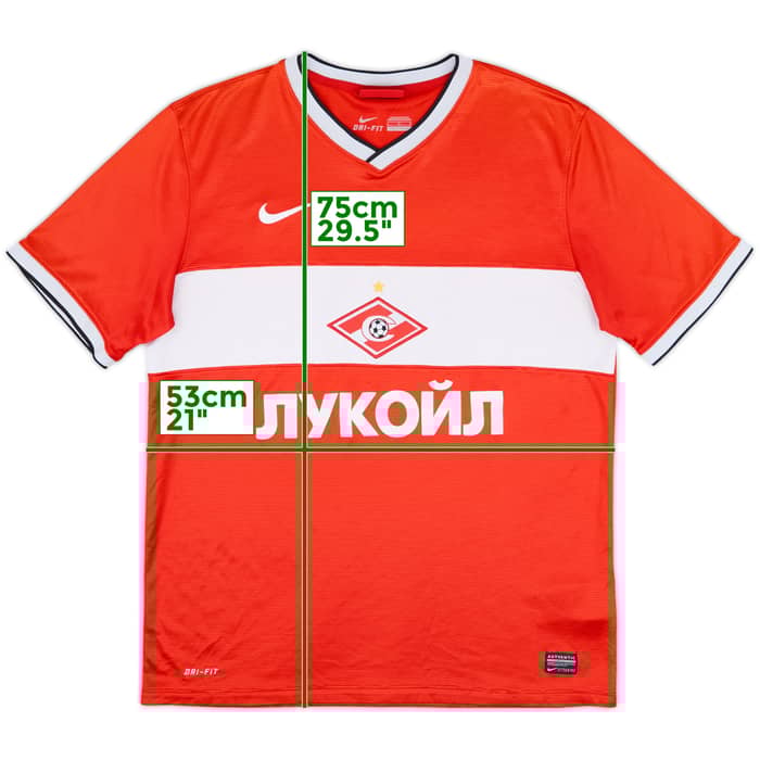 2013-14 Spartak Moscow Home Shirt - 5/10 - (L)