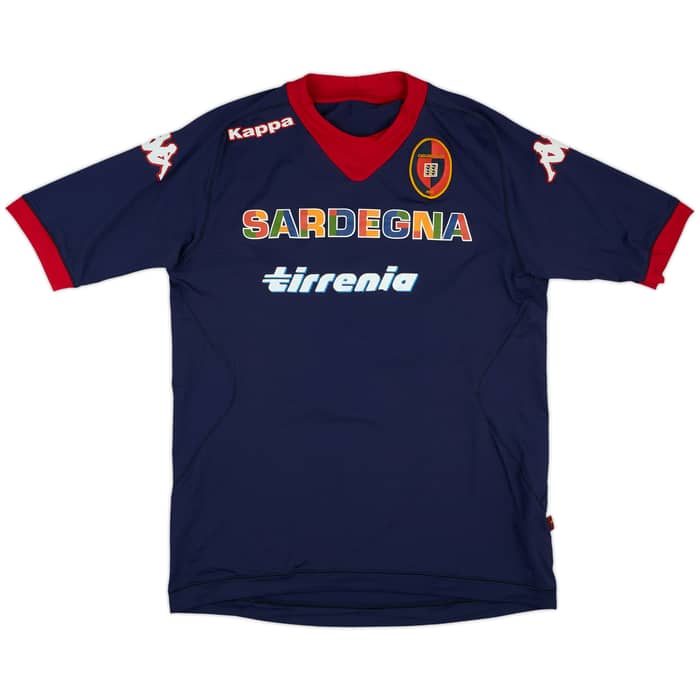 2012-13 Cagliari Signed Fourth Shirt Sau #27 - 5/10 - (XL)