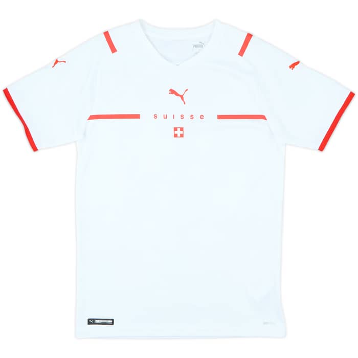 2021-22 Switzerland Away Shirt - 9/10 - (S)
