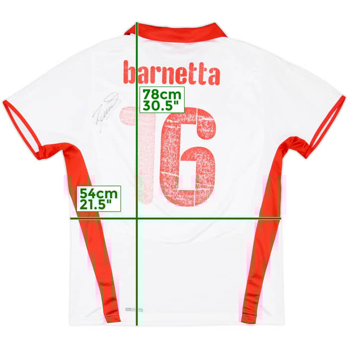 2008-10 Switzerland Signed Away Shirt Barnetta #16 - 5/10 - (L)