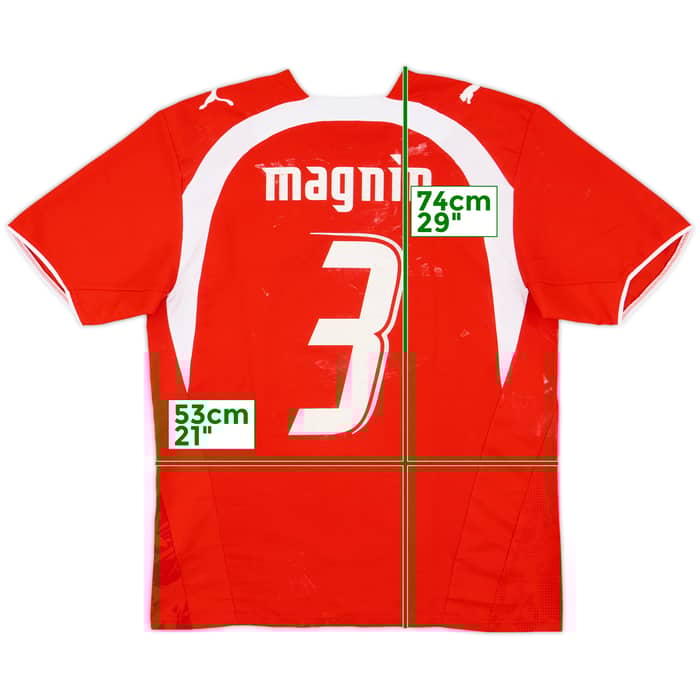 2006-08 Switzerland Home Shirt Magnin #3 - 4/10 - (M)