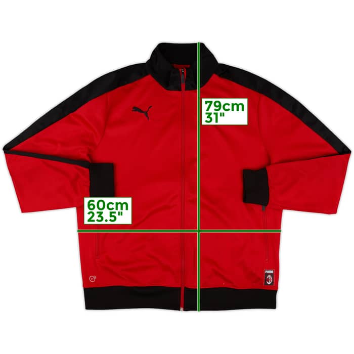2018-19 AC Milan Puma Track Jacket - 8/10 - (XL)