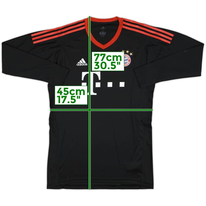 2017-18 Bayern Munich Authentic GK Shirt - 9/10 - (M)