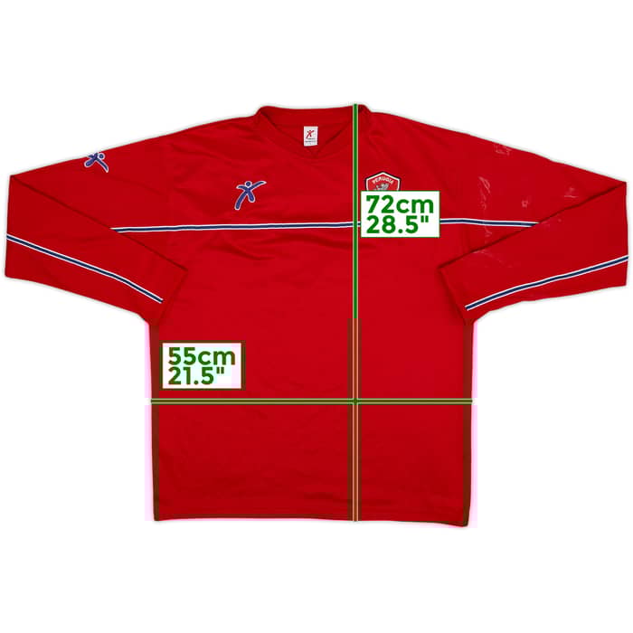 2003-04 Perugia Galex Training L/S Shirt - 6/10 - (L)