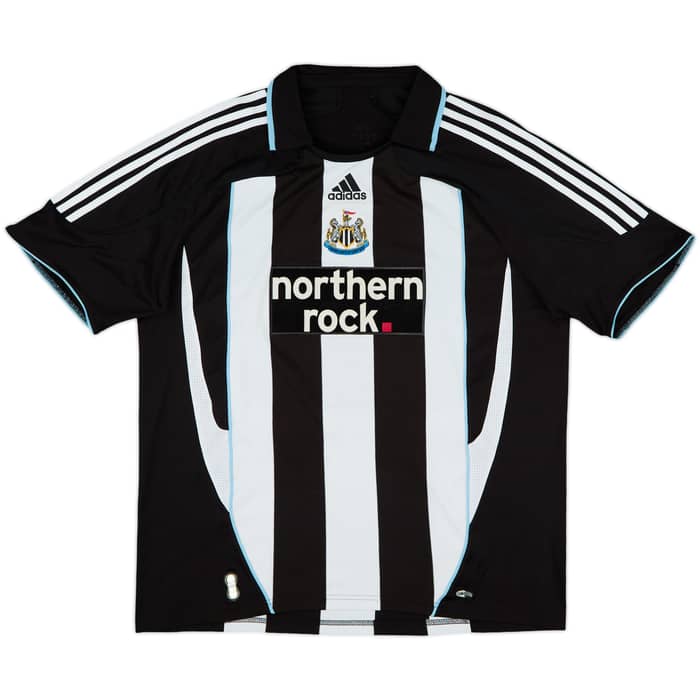 2007-09 Newcastle Home Shirt Jonas #18 - 8/10 - (M)