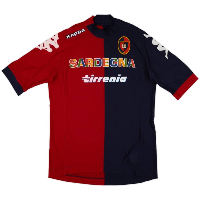 2012-13 Cagliari Home Shirt - 7/10 - (L)