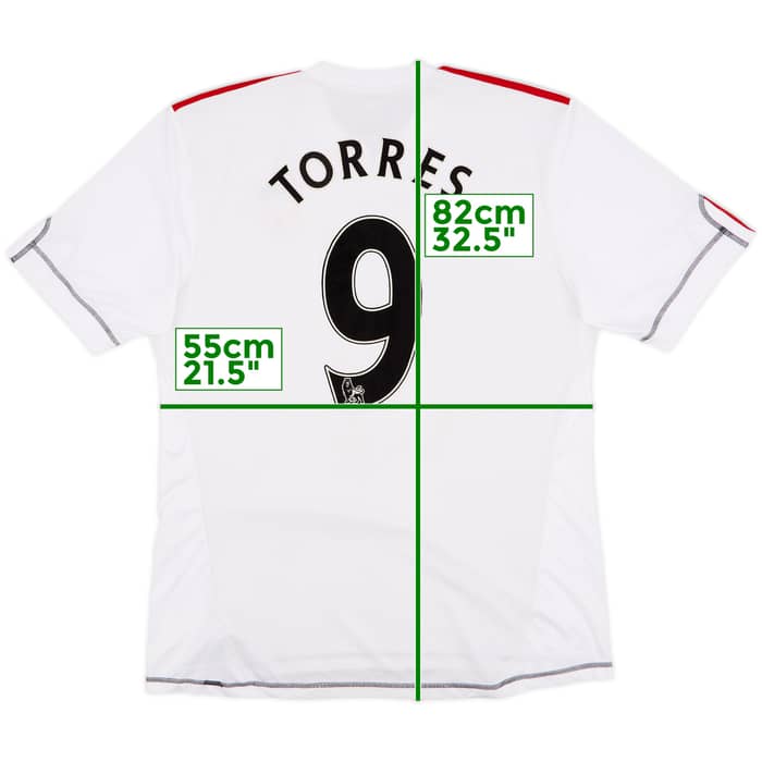 2009-10 Liverpool Third Shirt Torres #9 - 8/10 - (XL)