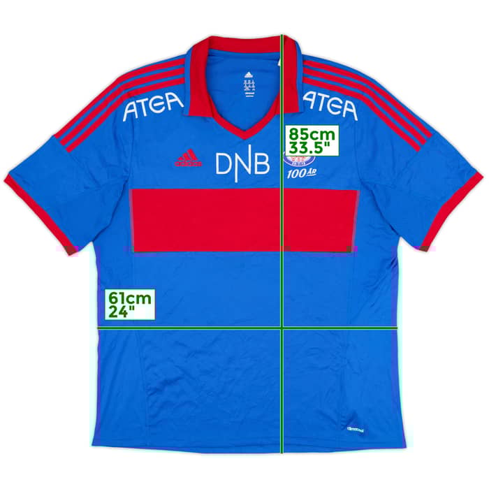 2013 Valerenga Home Shirt - 9/10 - (XXL)