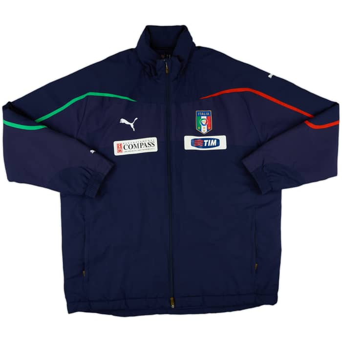2010-12 Italy Puma Padded Bench Coat - 9/10 - (XL)