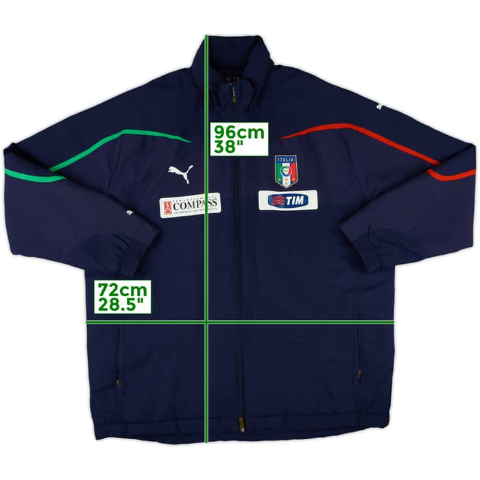 2010-12 Italy Puma Padded Bench Coat - 9/10 - (XL)