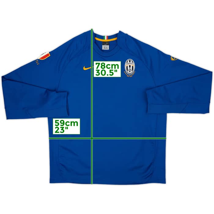 2005-06 Juventus Nike Centenary Sweat Top - 8/10 - (L)