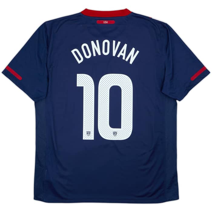 2010-11 USA Away Shirt Donovan #10