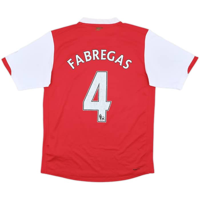 2006-08 Arsenal Home Shirt Fabregas #4 - 6/10 - (S)