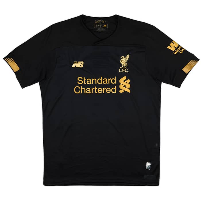 2019-20 Liverpool GK S/S Shirt A.Becker #1 - 8/10 - (L)