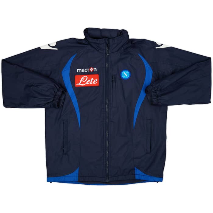 2009-10 Napoli Hooded Rain Jacket - 8/10 - (L)