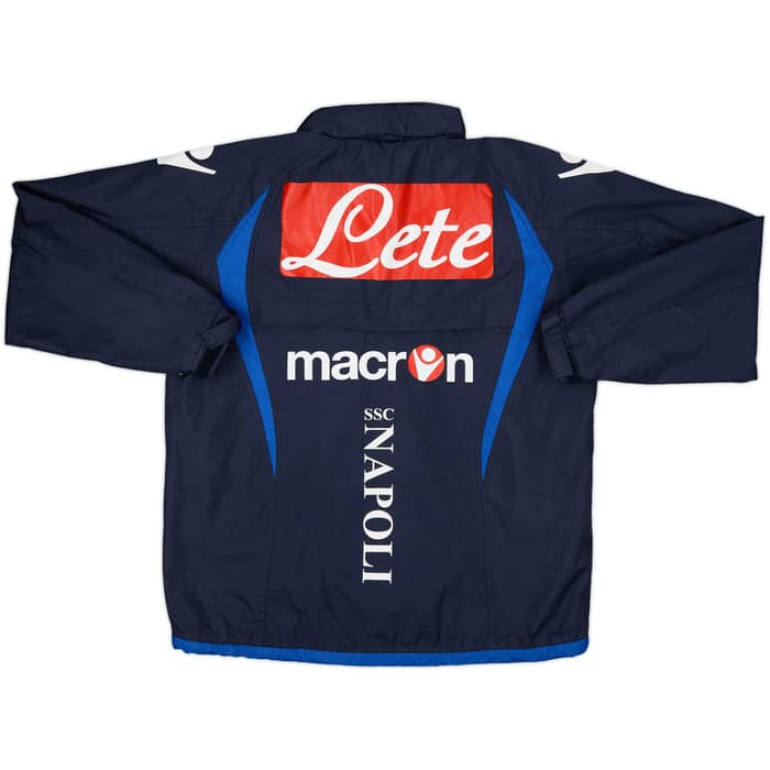 2009-10 Napoli Hooded Rain Jacket - 8/10 - (L)