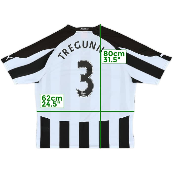 2010-11 Newcastle Home Shirt Tregunna #3 - 8/10 - (XL)