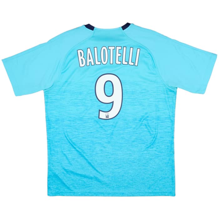 2018-19 Olympique Marseille Third Shirt Balotelli #9 - 8/10 - (XL)
