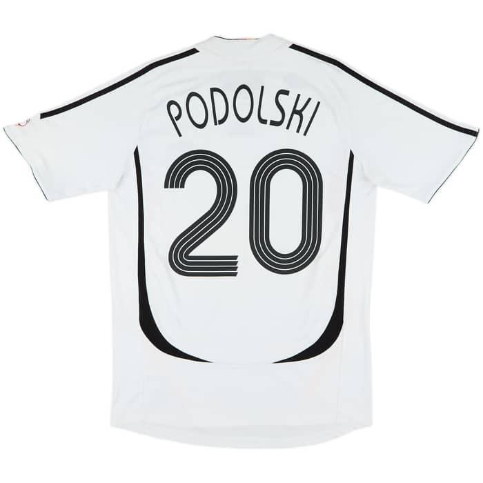 2005-07 Germany Home Shirt Podolski #20 - 8/10 - (L)