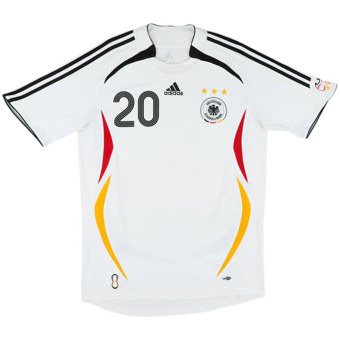 2005-07 Germany Home Shirt Podolski #20 - 8/10 - (L)