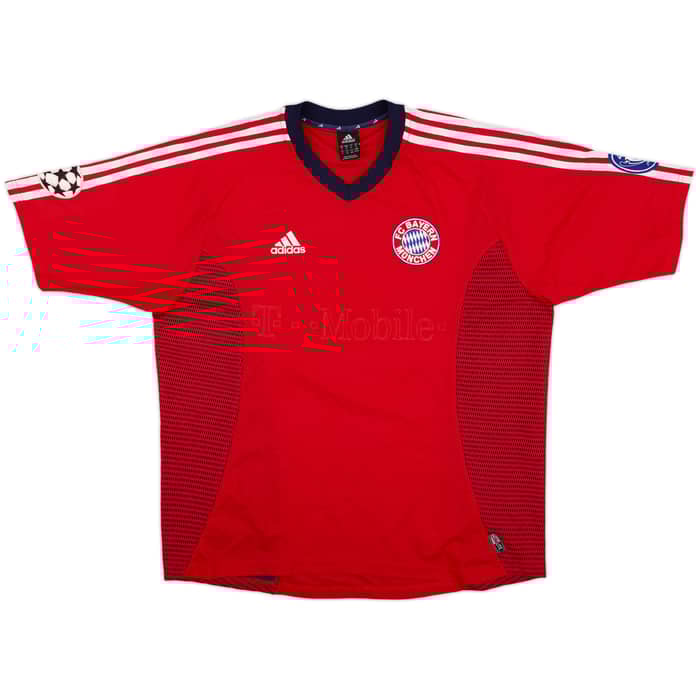 2002-03 Bayern Munich CL Shirt Salihamidzic #20 - 4/10 - (XL)