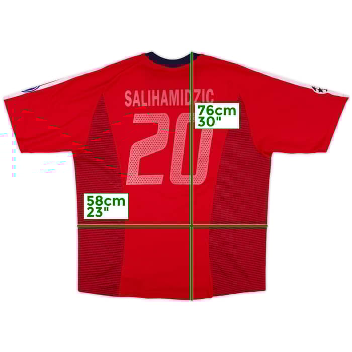 2002-03 Bayern Munich CL Shirt Salihamidzic #20 - 4/10 - (XL)