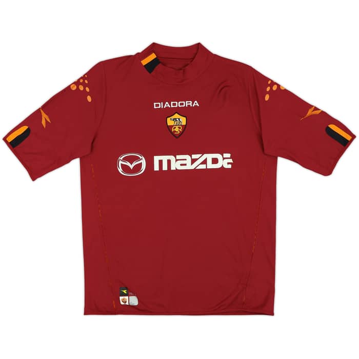 2003-04 Roma Home Shirt Totti #10 - 4/10 - (L)
