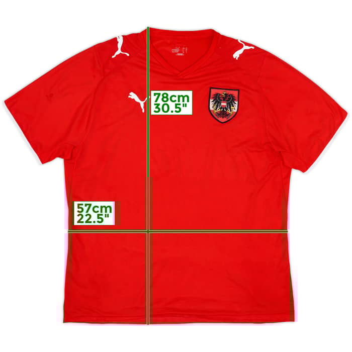 2008-09 Austria Home Shirt - 4/10 - (L)