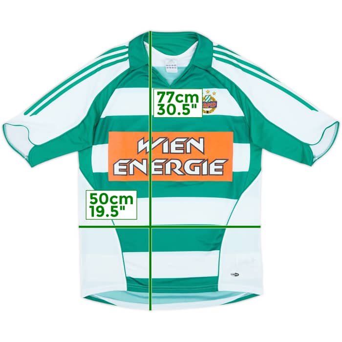 2005-06 Rapid Vienna Home Shirt - 8/10 - (M)