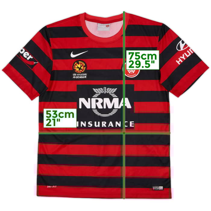 2014-15 Western Sydney Wanderers Home Shirt - 9/10 - (L)