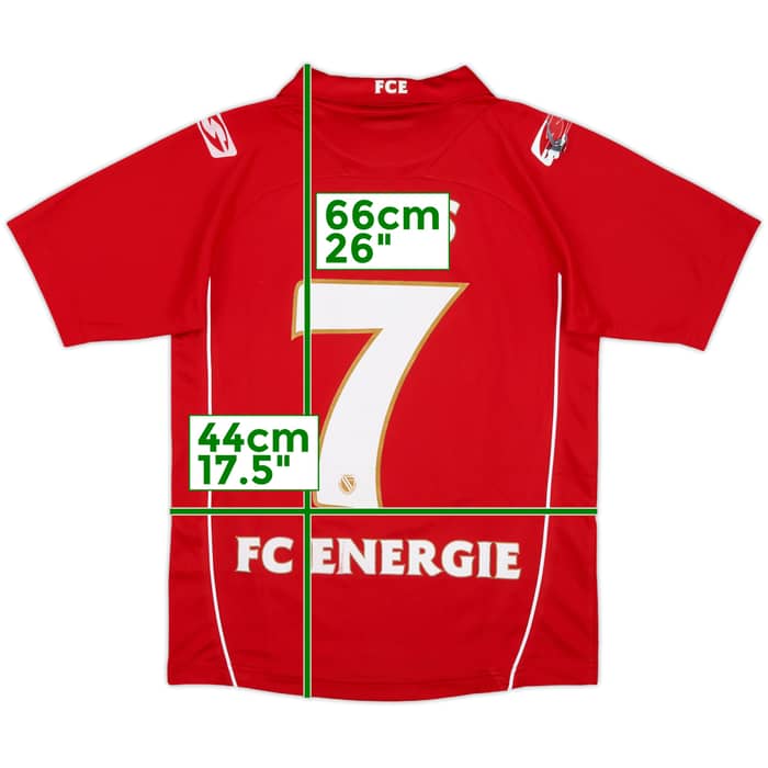 2009-10 Energie Cottbus Home Shirt Luis #7 - 5/10 - (XS)