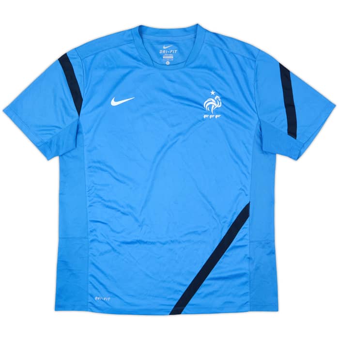 2012-14 France Nike Training Shirt - 9/10 - (XL)