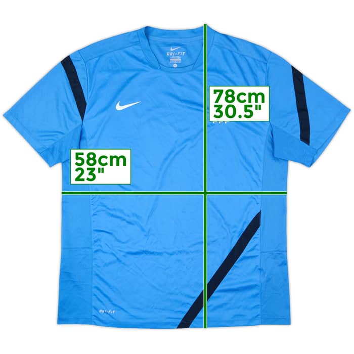 2012-14 France Nike Training Shirt - 9/10 - (XL)