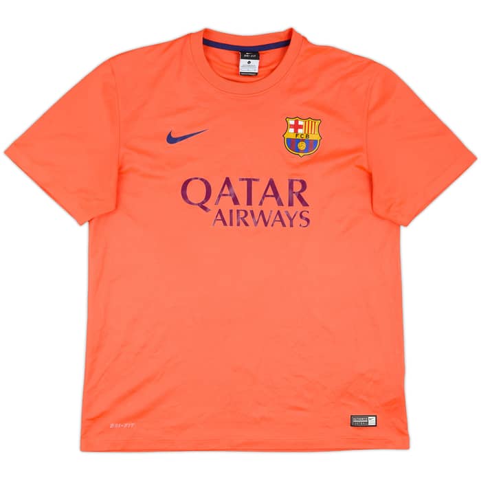 2014-15 Barcelona Basic Away Shirt - 10/10 - (L)