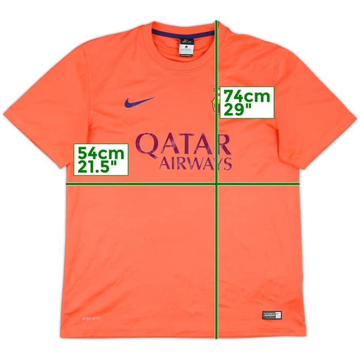2014-15 Barcelona Basic Away Shirt - 10/10 - (L)