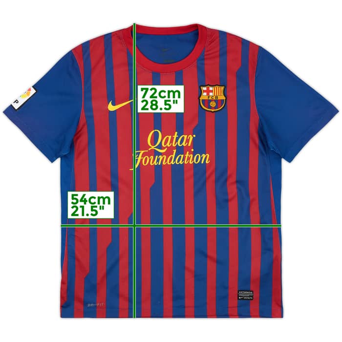 2011-12 Barcelona Home Shirt - 5/10 - (S)