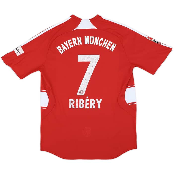 2008-09 Bayern Munich Home Shirt Ribery #7 - 4/10 - (XL)