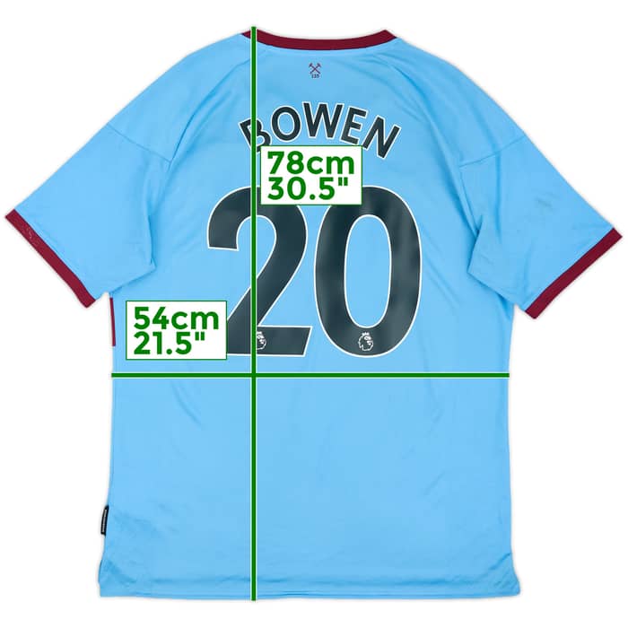 2020-21 West Ham Away Shirt Bowen #20 - 5/10 - (XL)