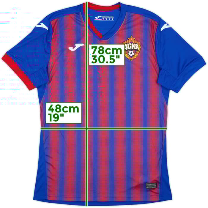 2020-21 CSKA Moscow Home Shirt - 8/10 - (L)
